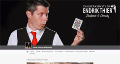 Desktop Screenshot of endrikthier.de